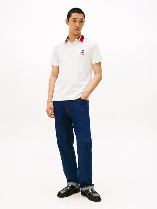 HERRINBONE COLLAR REG POLO