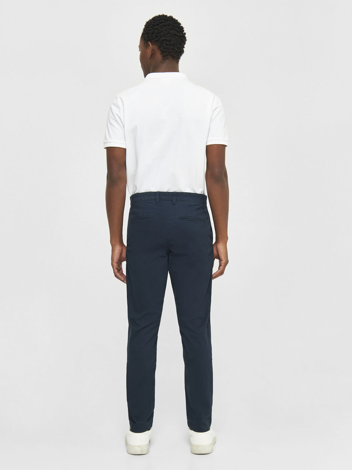 LUCA slim twill chino pants - GOTS/Vegan