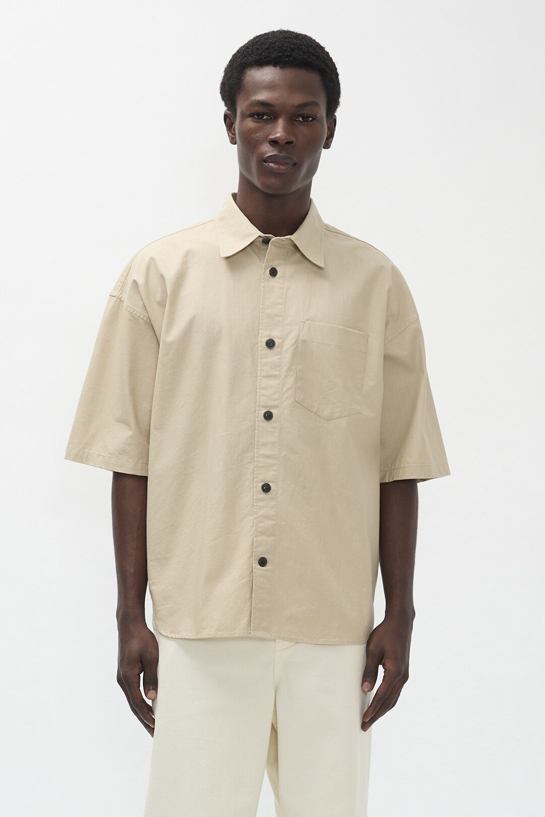 Espevik Oversized Faded Pigment Dyed SS Shirt