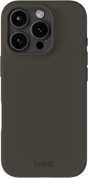Silicone Case iPhone 16 Pro Charcoal