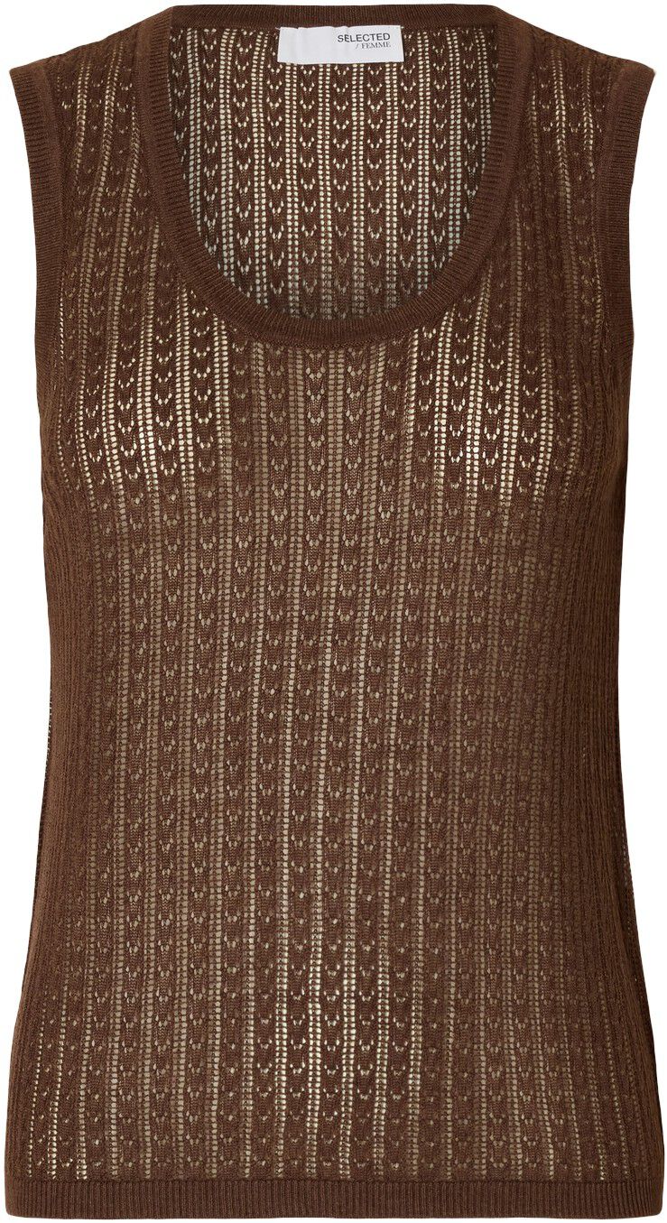 SLFHENNAH SL KNIT STRUCTURE TOP