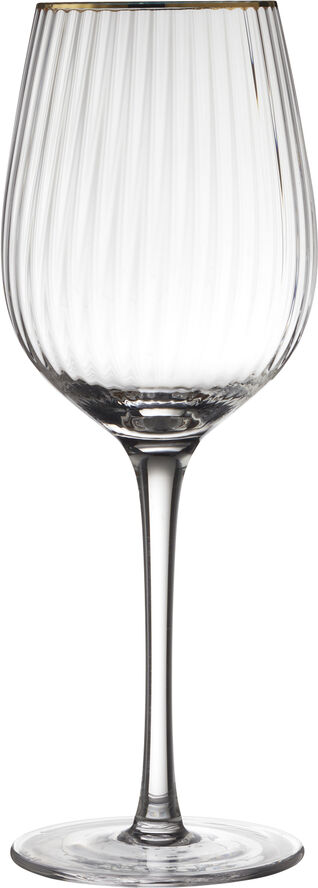 Rødvinsglass Palermo Gold 40 cl 4 pcs