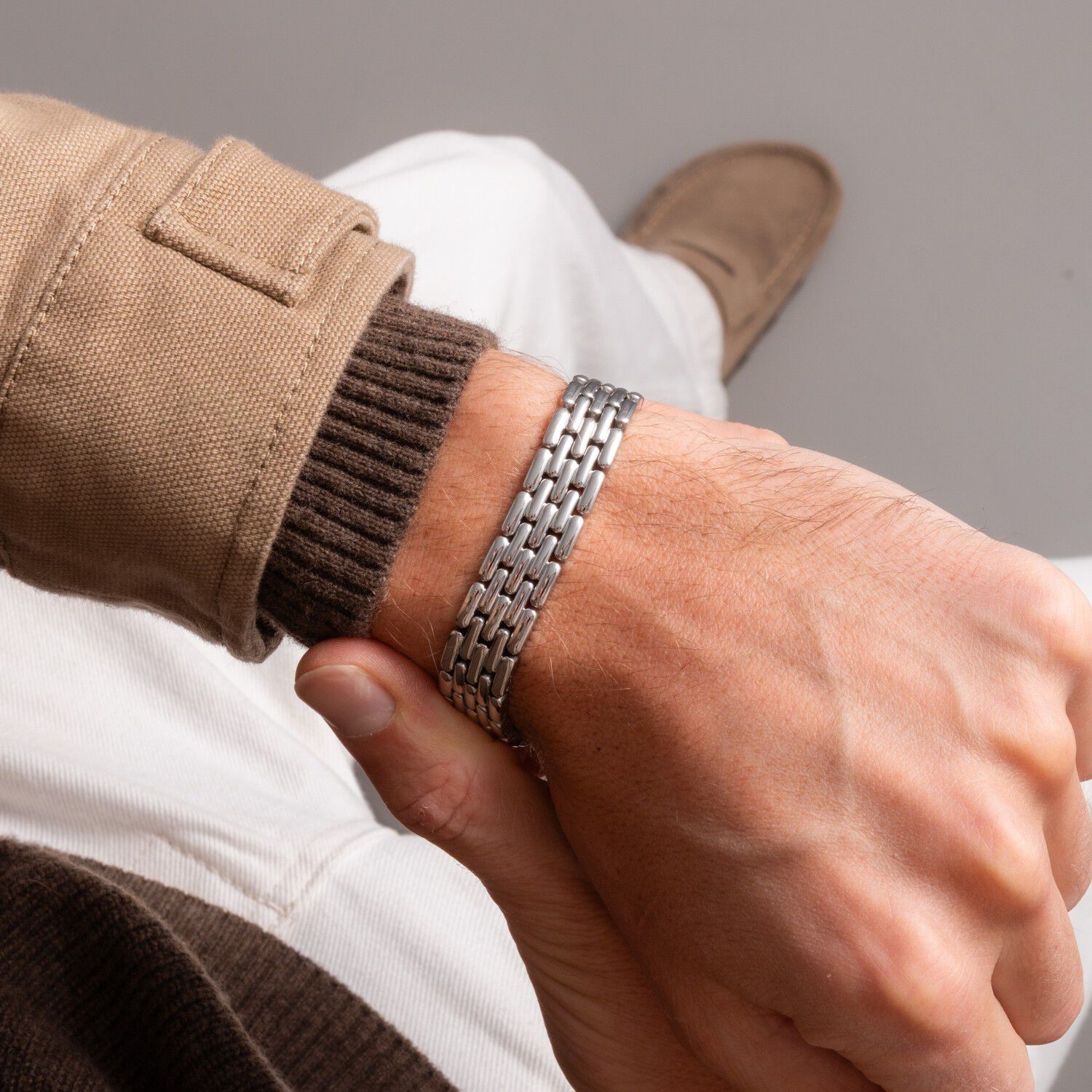 Carl Pique Titan Bracelet Stainless Steel CP0096