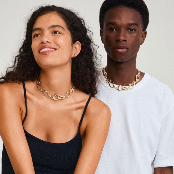 STARLIGHT necklace gold-plated