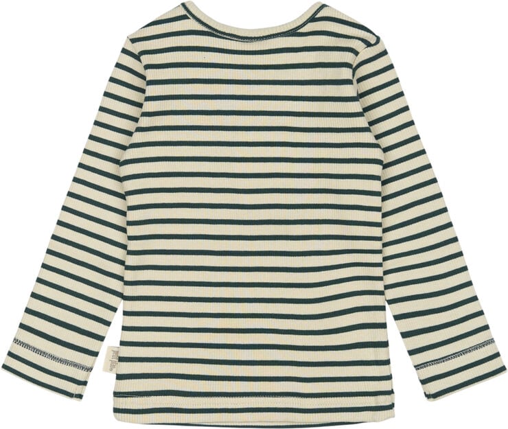 T-shirt L/S Modal Striped