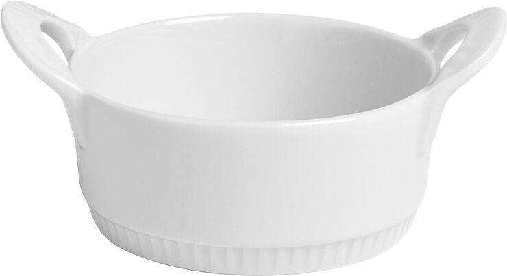 "Skål med handtag Toulouse 23 cl 11 cm Vit"