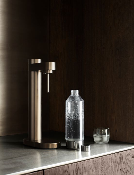 Brus carbonating bottle steel Fits the Brus carbonator
