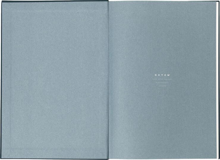 BEA, Notebook med elastik bånd, Dark blue