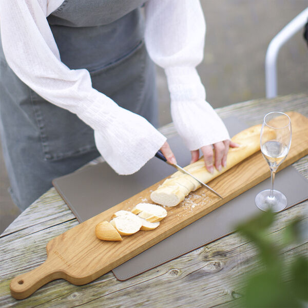 Skærebrætter i massiv eg XL Stripe