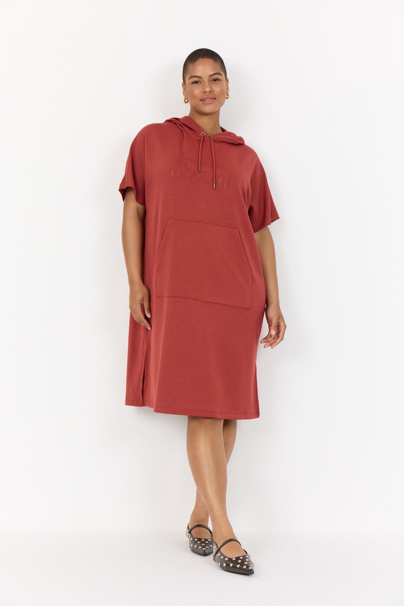 Curvy WA-SABINA 52 Kjole R&oslash;d