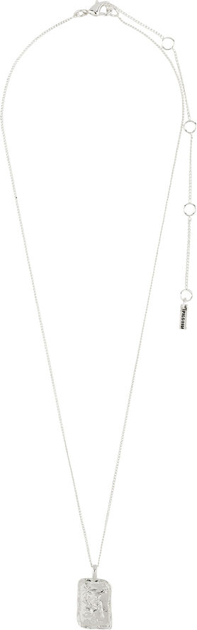 VIRGO recycled Zodiac Sign necklace, silver-plated