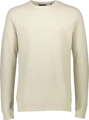 Cable knit jumper