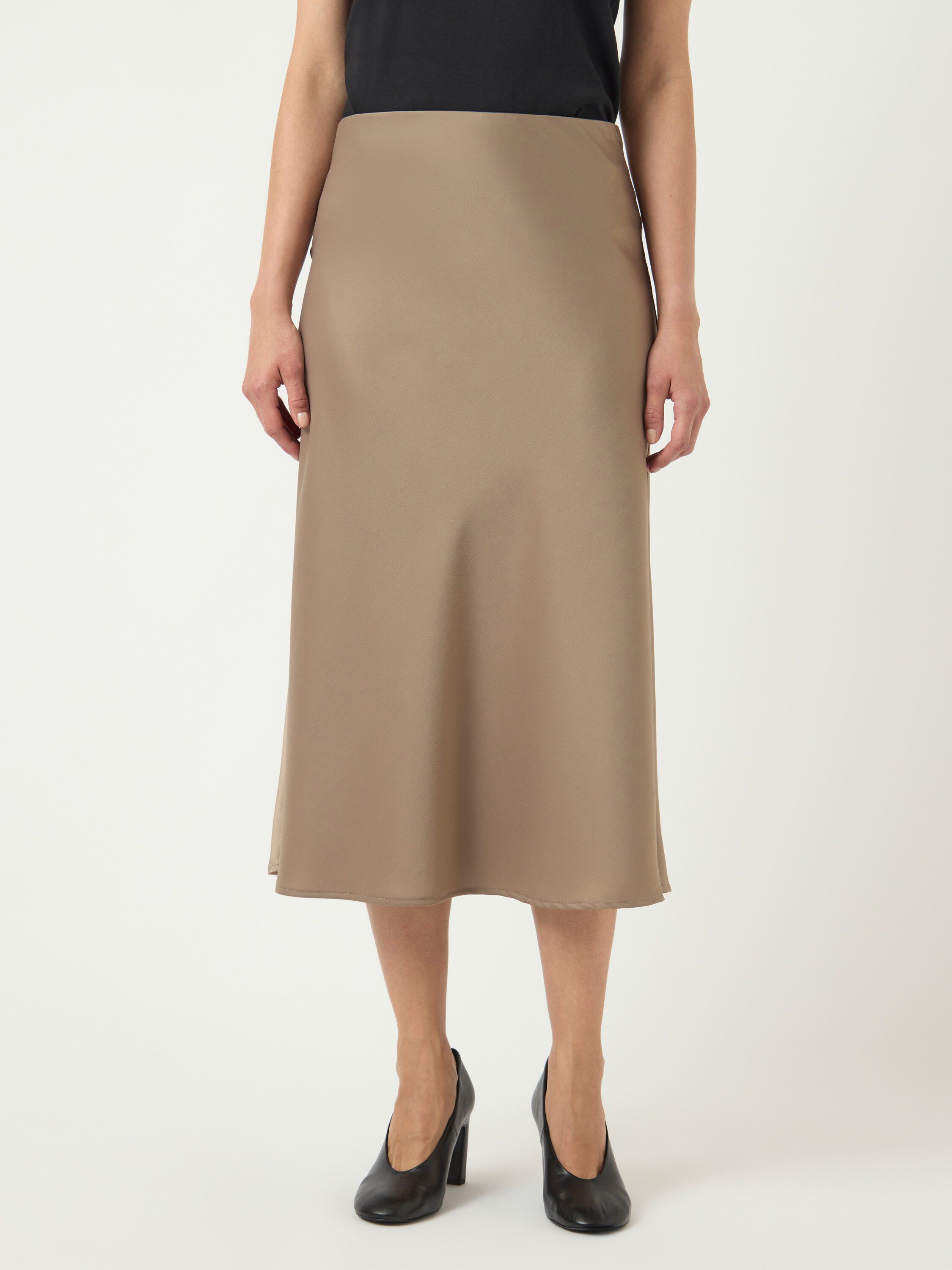 Yaspella Hw Midi Skirt S. Noos