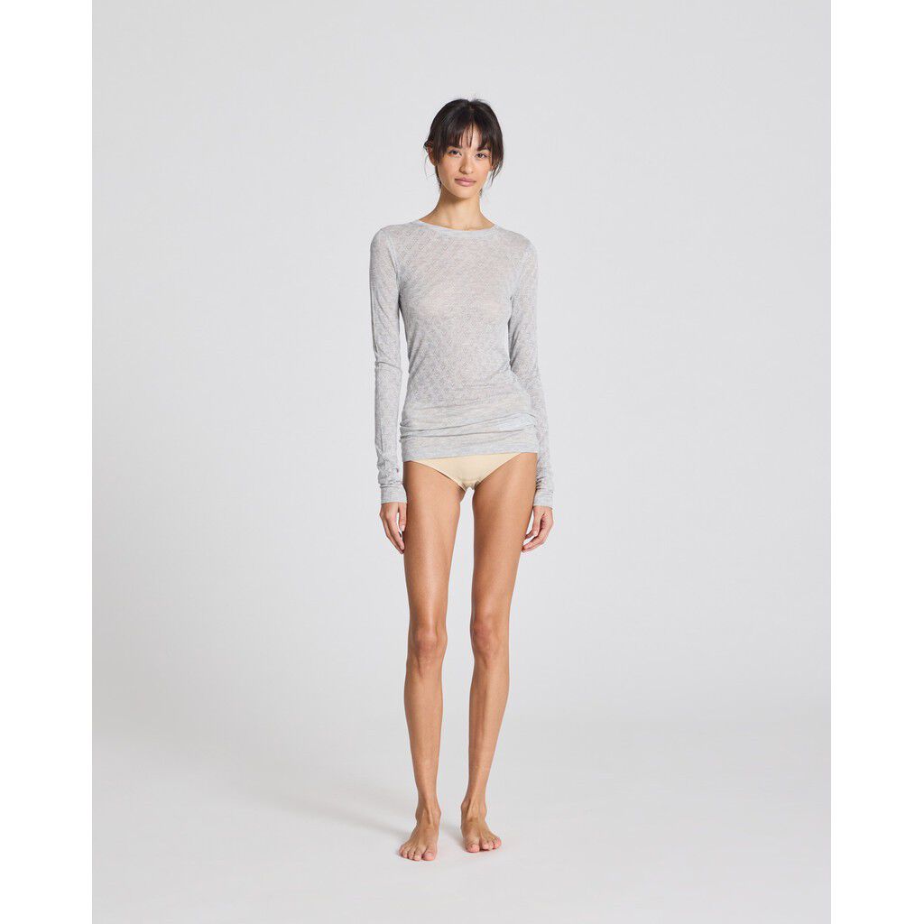 Fermi L/S Silk Top