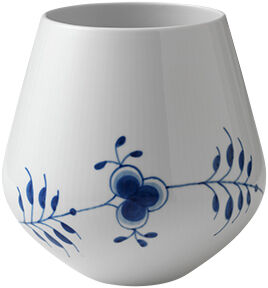 Bl&aring; Mega Riflet 20,5 cm. vase