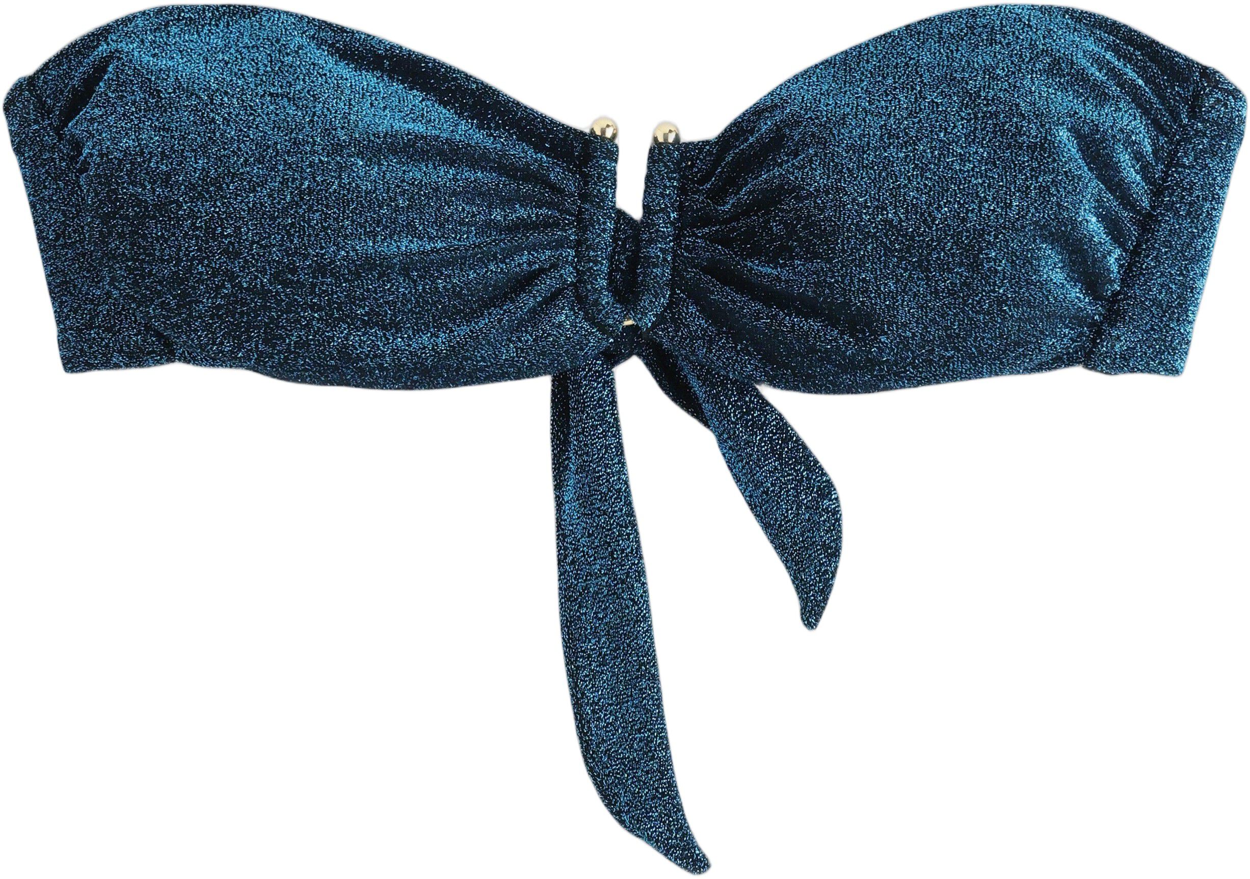 Foret bandeau bikini-bh lurex