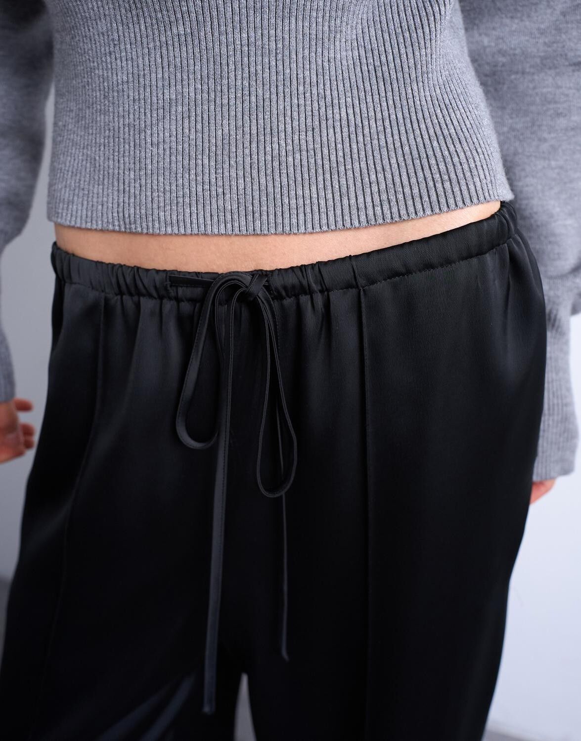 Tsnana Straight Leg Satin Pant