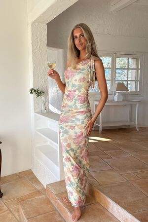 NovaIC Mesh Dress - Pastel Garden