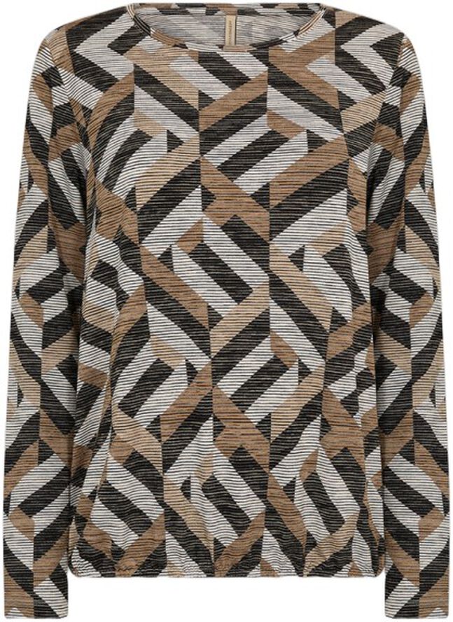 SC-GALINA 64 Bluse Sand