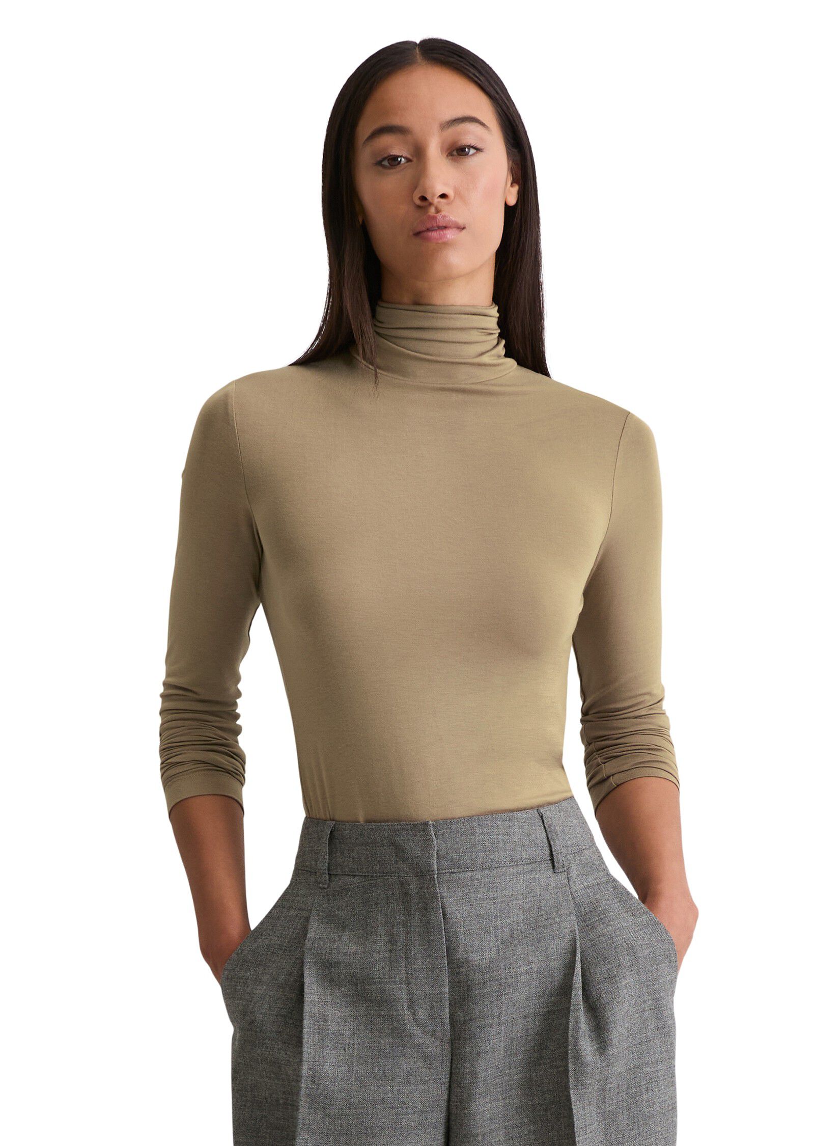 T-shirt, long sleeve, turtleneck