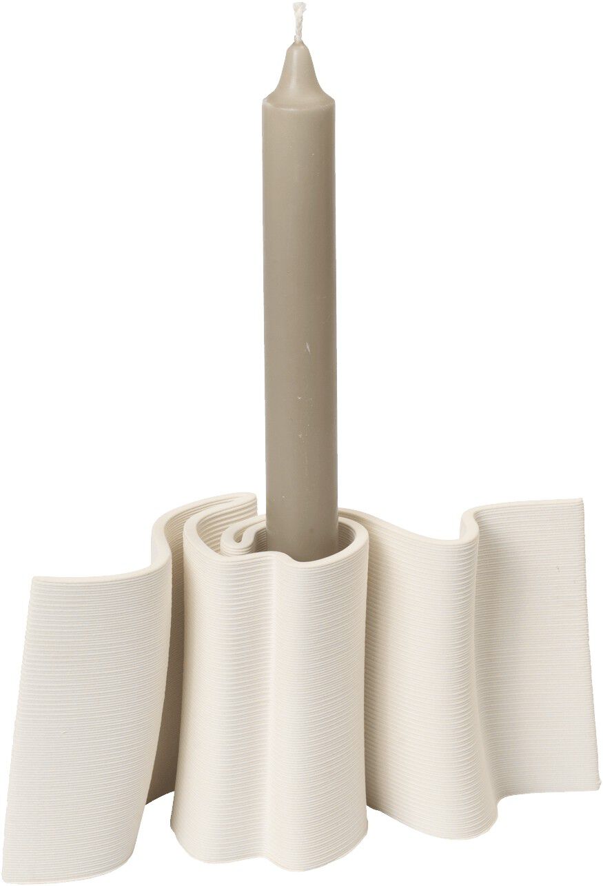 Dedali Candle Holder - Off-white