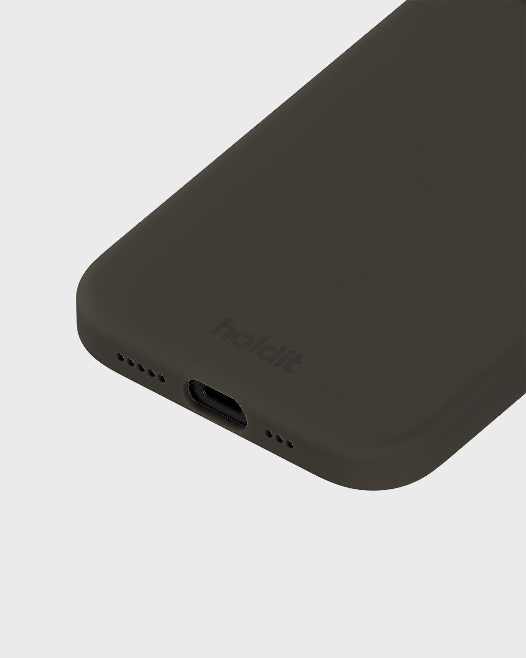 Silicone Case iPhone 14/13 Charcoal