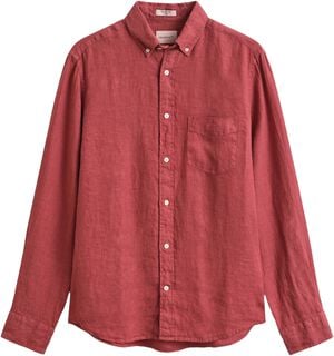REG GMNT DYED LINEN SHIRT