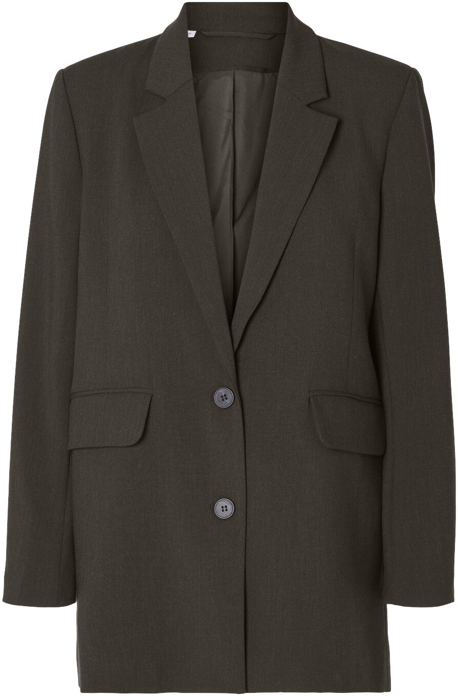 Slwrita Ls Relaxed Blazer Mel Noos