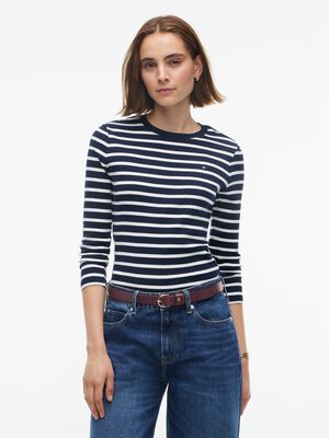 Slim Crew Neck Long Sleeve T-Shirt