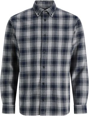 JPRBLUHARVEY CHECK L/S SHIRT SN