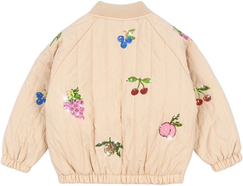 JUNO SEQUIN BOMBER JACKET