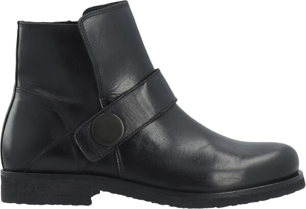 CASFREJA Low Biker Boot Pull Up Leather
