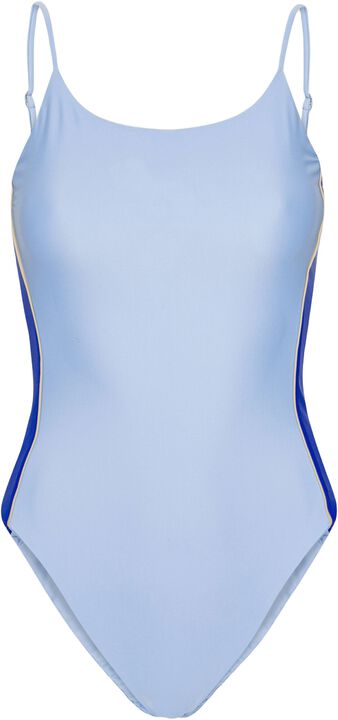 Penida Colorblock badedragt - Deep/Flame