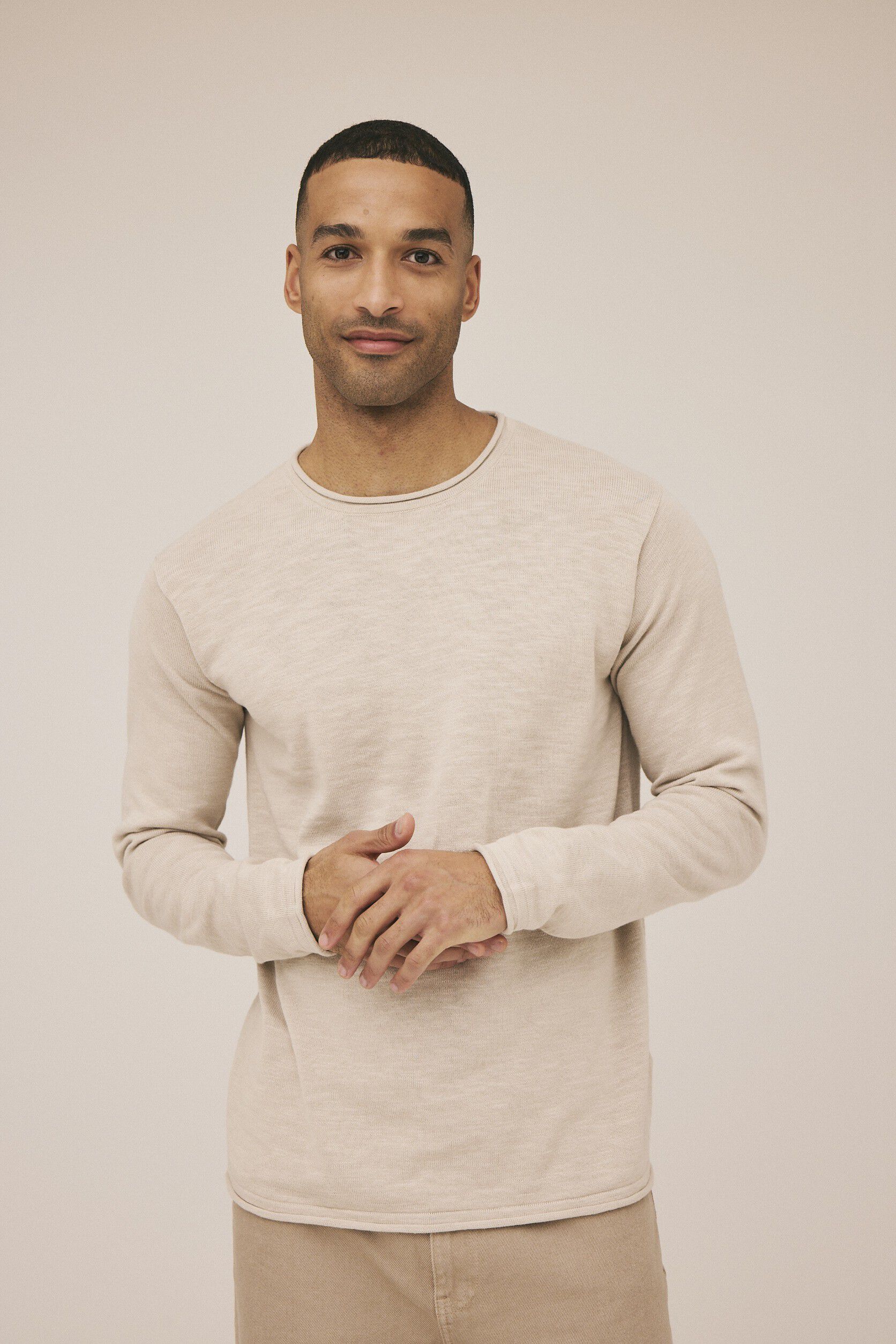 Marseille 1 knit pullover GOTS