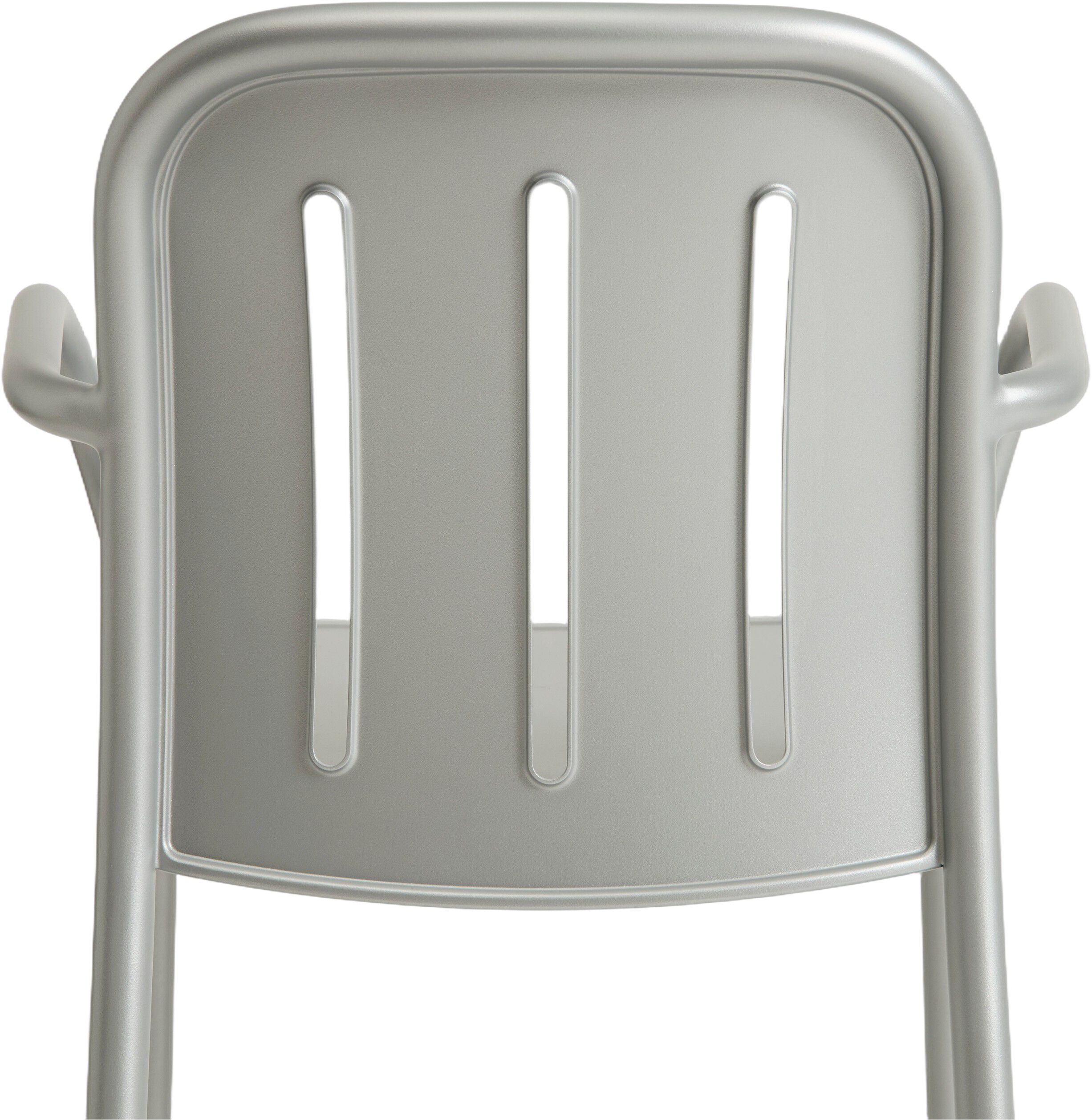 Deville Armchair-Silver grey powder