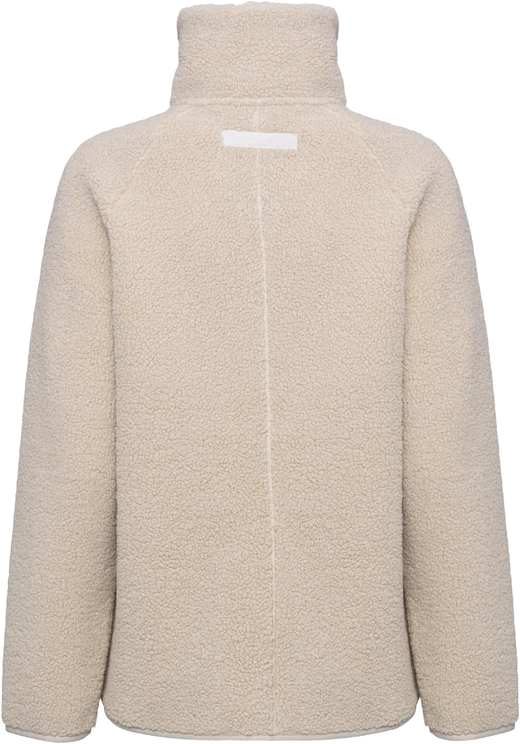 Short Pile Jacket with Zipper