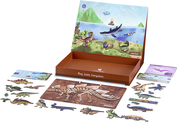 mierEdu - Magnetisk legesæt - Lær om dinosaurer