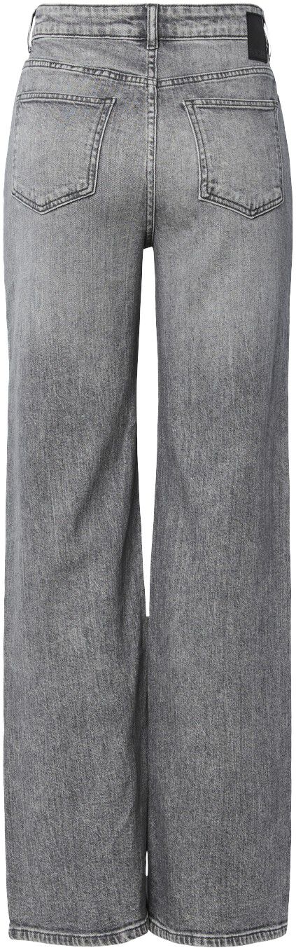 Pcsilke Mw Wide Jeans Mg Noos Bc