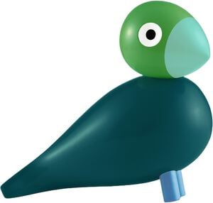 Year Bird Birk 2026 H12. 5 cm m&oslash;rk gr&oslash;n