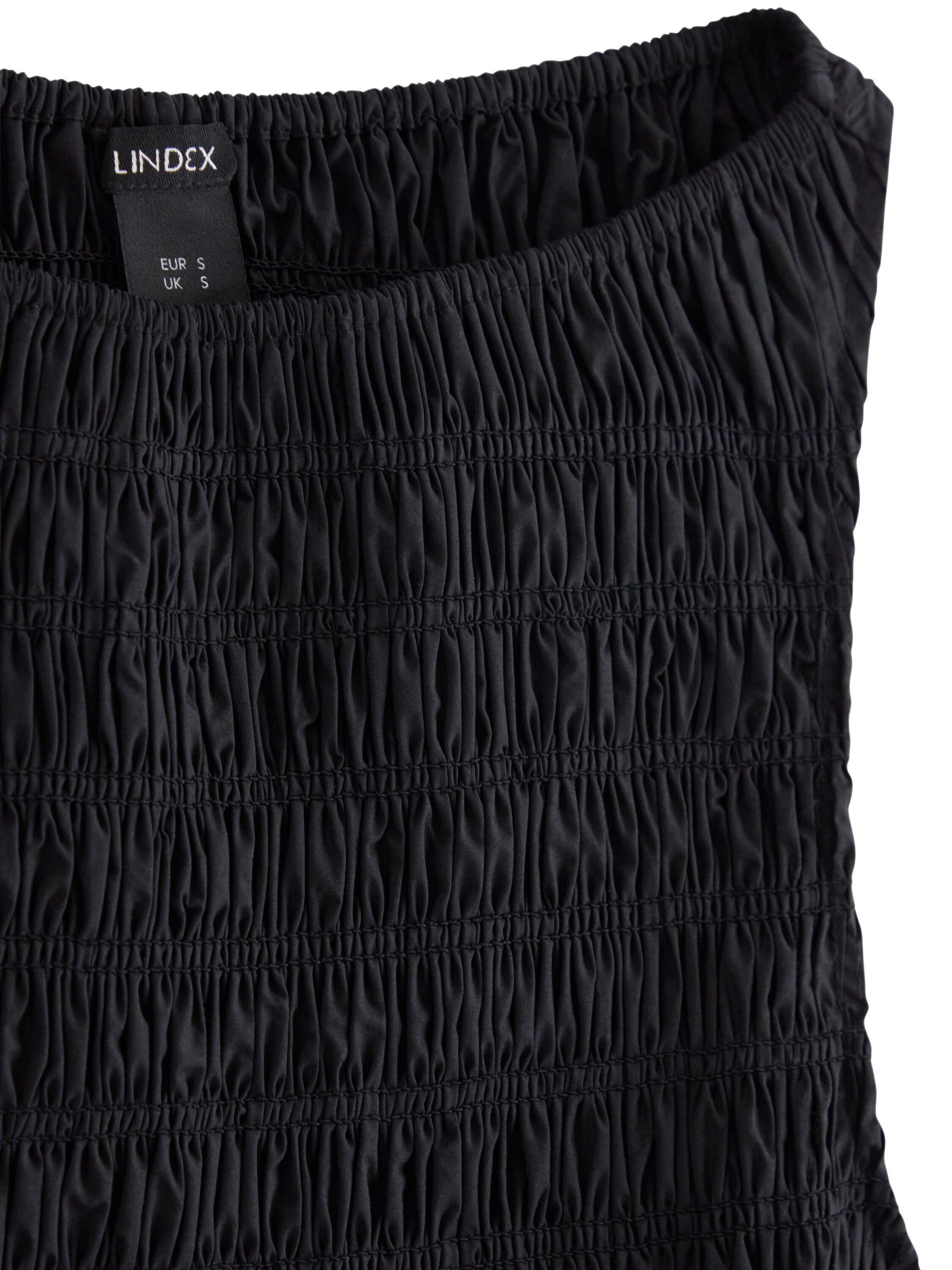 Sleeveless woven cotton dress with