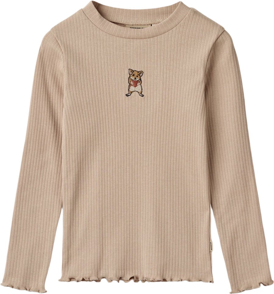 Lang&aelig;rmet Basis T-shirt Britt