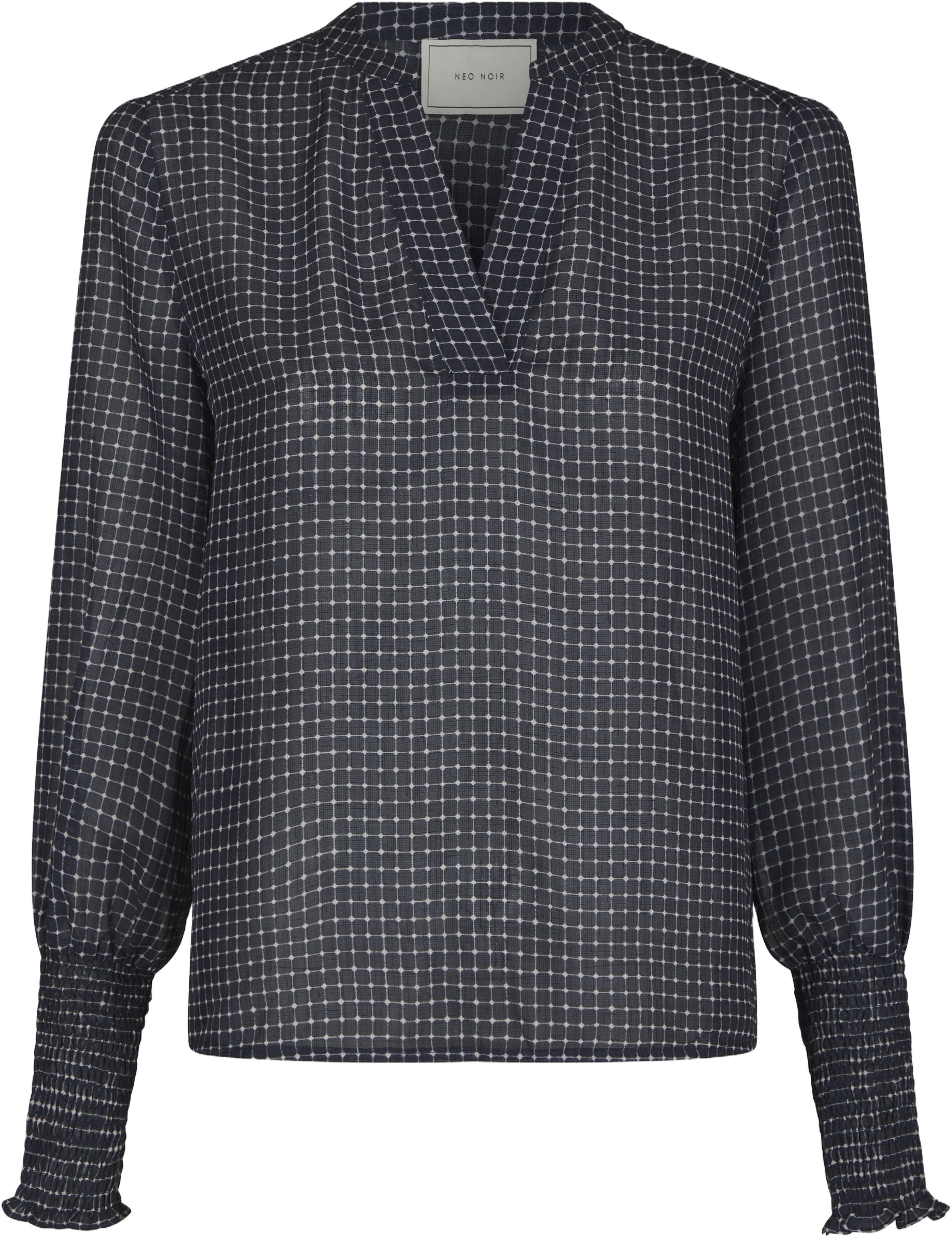 Landa Simple Check Blouse
