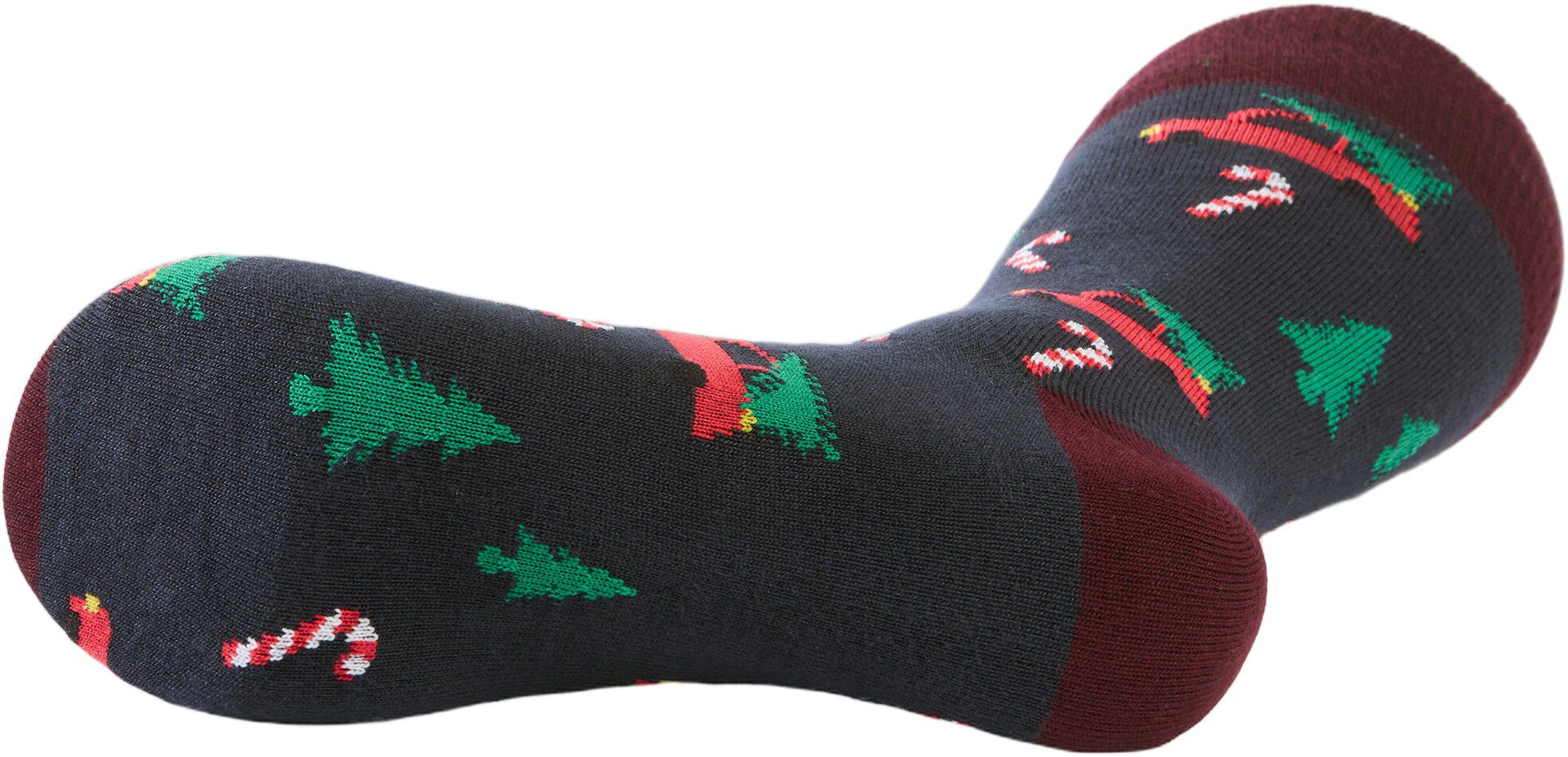Christmas bamboo sock