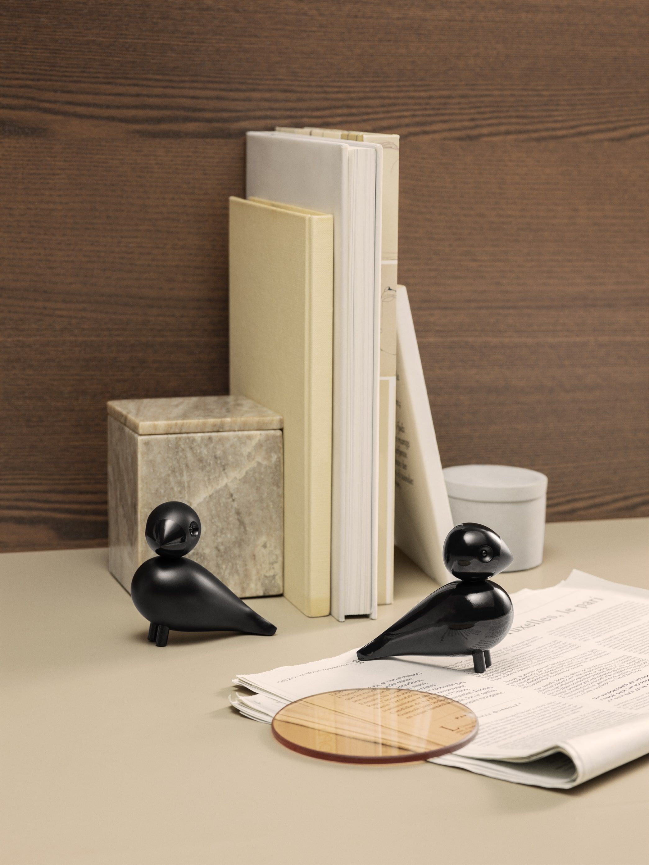 Turtelduer sort 1 par