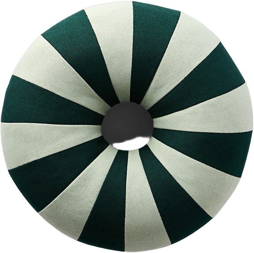 FLOAT PILLOW, MINT/DARK GREEN