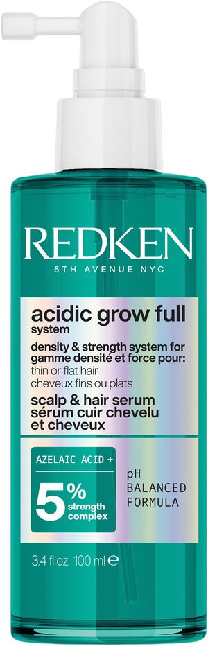 Acidic Grow Full System Scalp & Hair Serum for Thin or Flat Hair