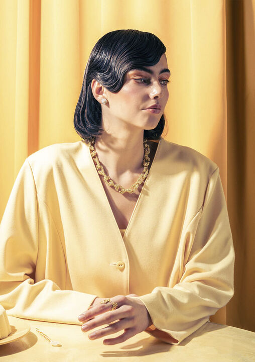 CHAIN OF RIDDLE CHOKER