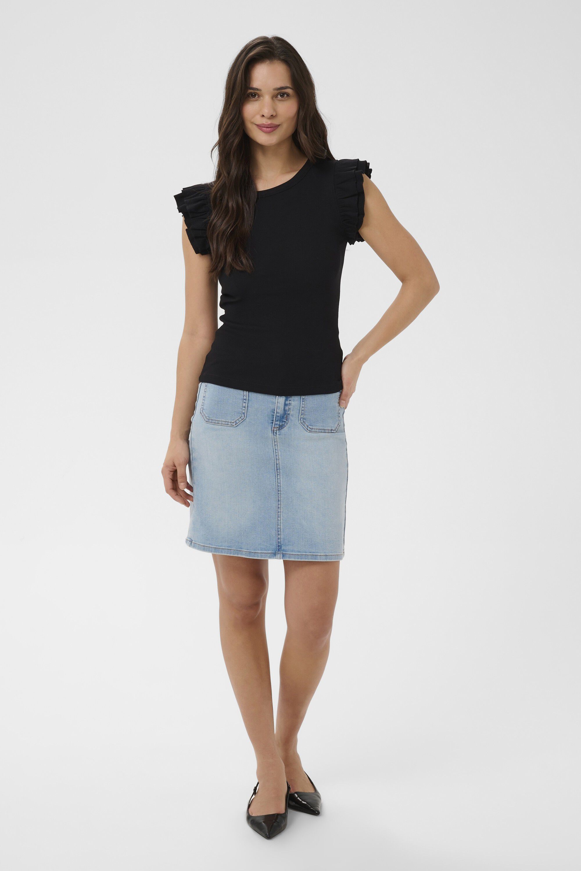 KAcarna Flounce Top