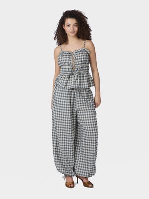 Roxane Balloon Check Pants