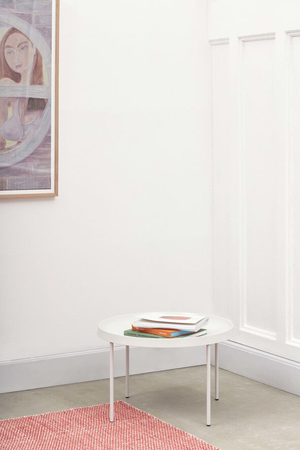 Tulou Off-white powder coated steel